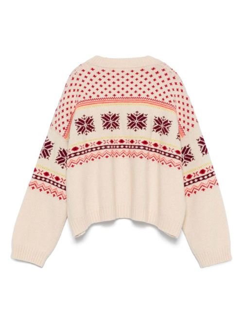 Light beige/multicolour knitwear Giada Benincasa | 120601